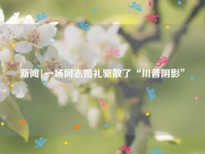 新闻|一场同志婚礼驱散了“川普阴影”