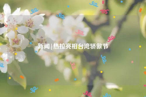 新闻|热拉亮相台湾骄傲节